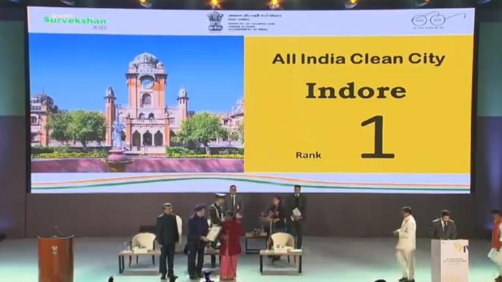 Indore again named as ‘cleanest city’ in India for seventh time in a